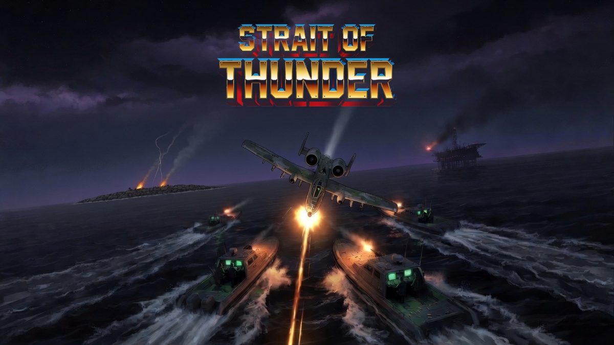 Strait of Thunder key art by Thanatos Forge